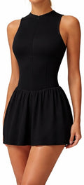 Damen Sportkleid – Figurbetontes Active Dress mit Reißverschluss