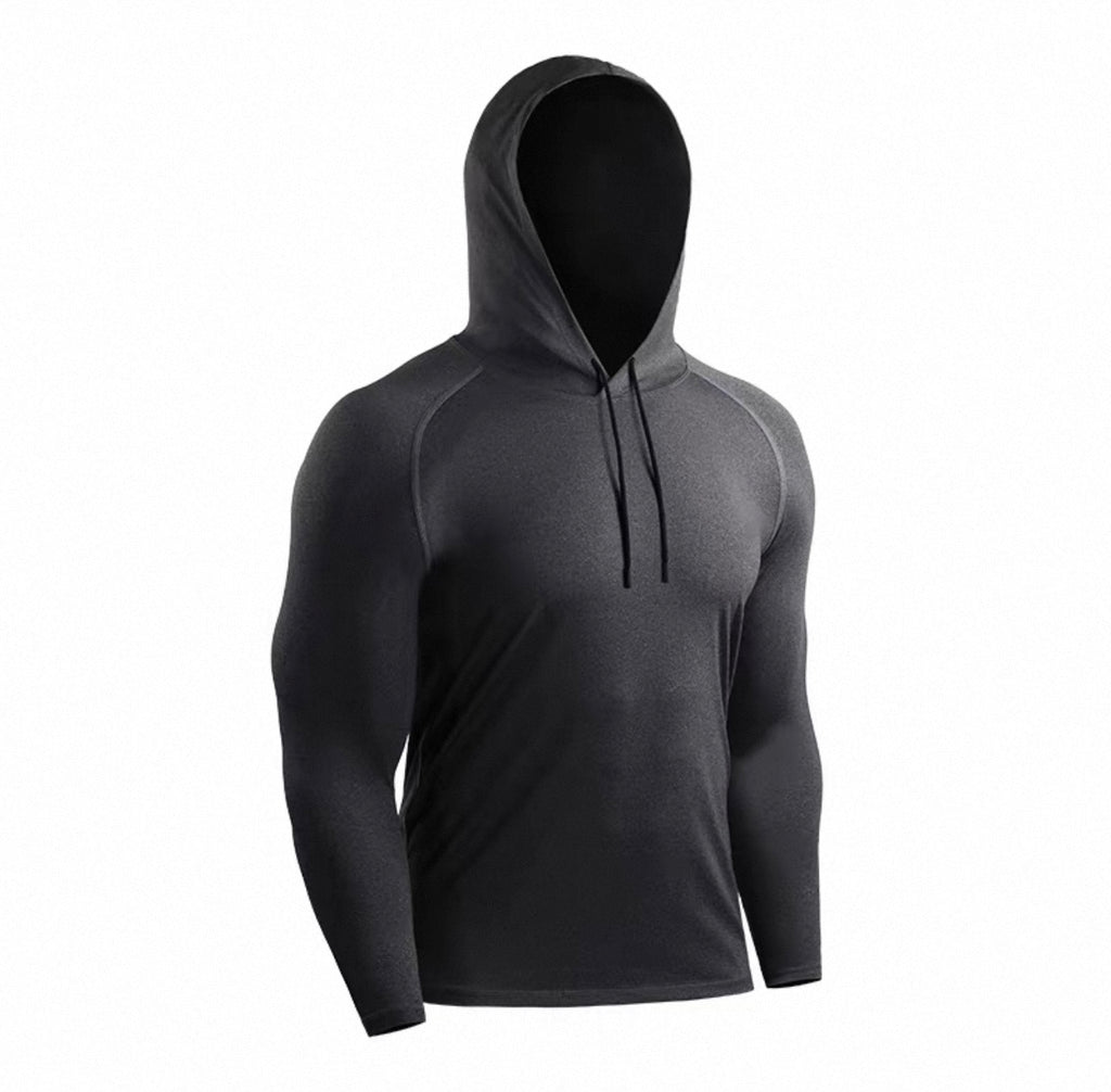 Performance Hooded Longsleeve – Atmungsaktives Fitness Hoodie für Training & Lifestyle