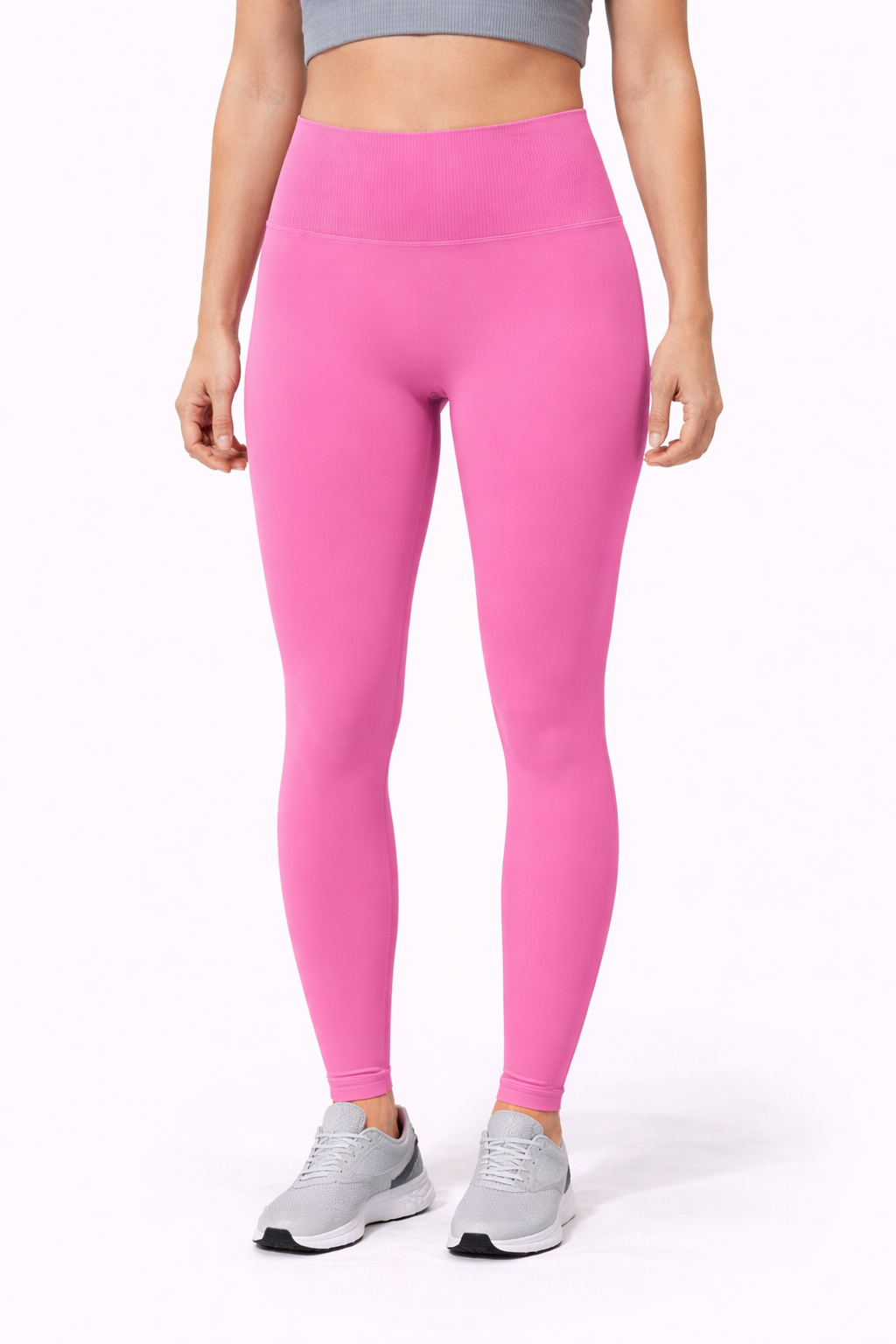 Damen High-Waist Leggings – Nahtlos & Figurformend