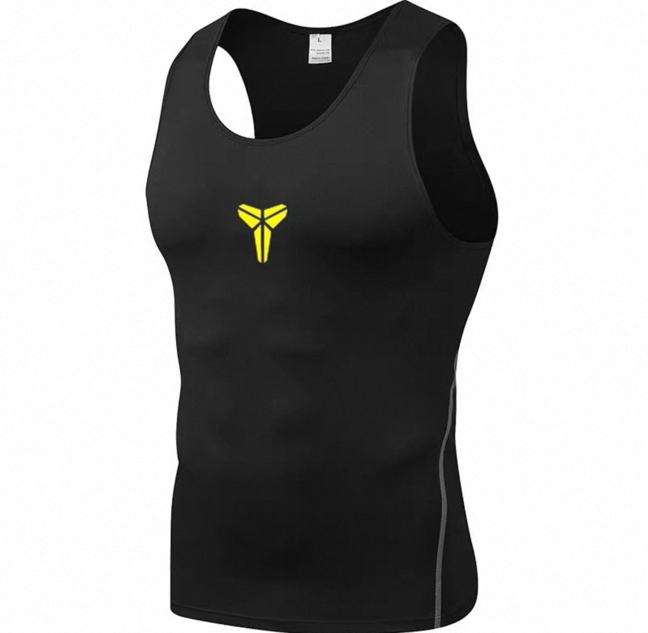 Herren Compression Tank Top – Atmungsaktives Sport Unterhemd für Training, Fitness & Running