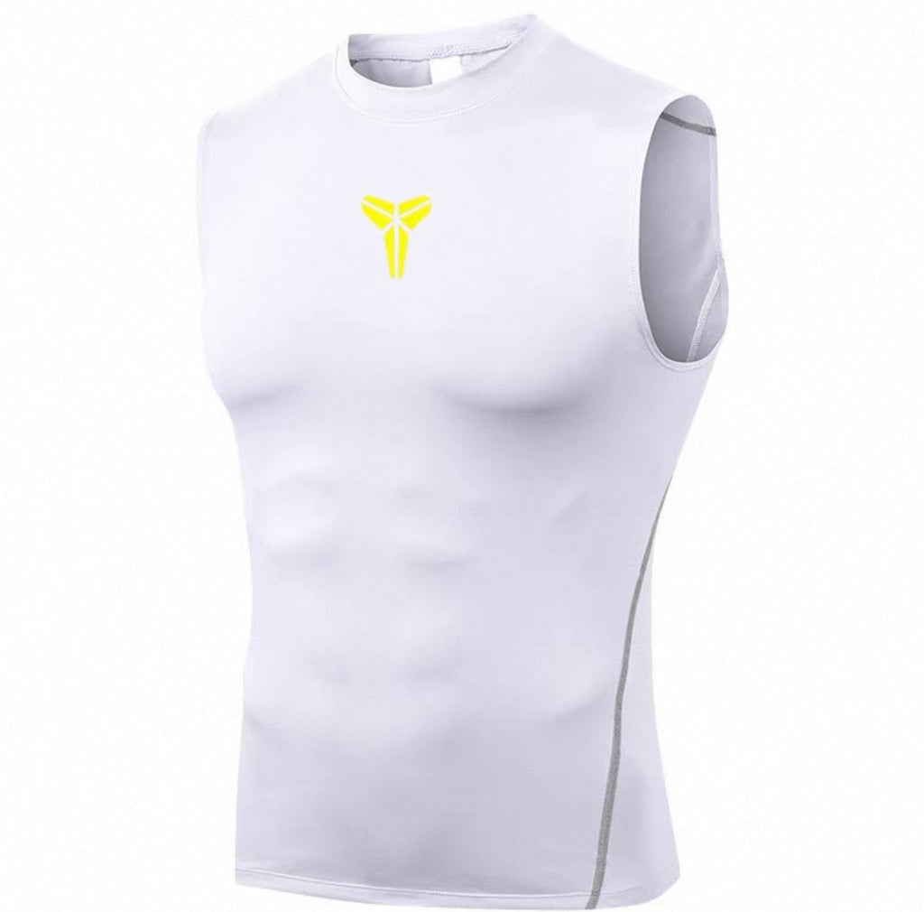 Herren Compression Sleeveless Shirt – Atmungsaktives Funktionsshirt für Training, Fitness & Running