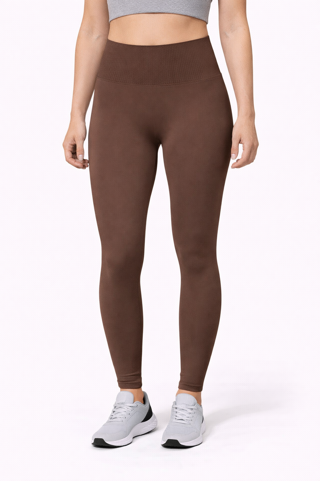 Damen High-Waist Leggings – Nahtlos & Figurformend
