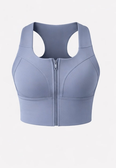 Damen Sport-BH mit Reißverschluss – Starker Halt & Komfort