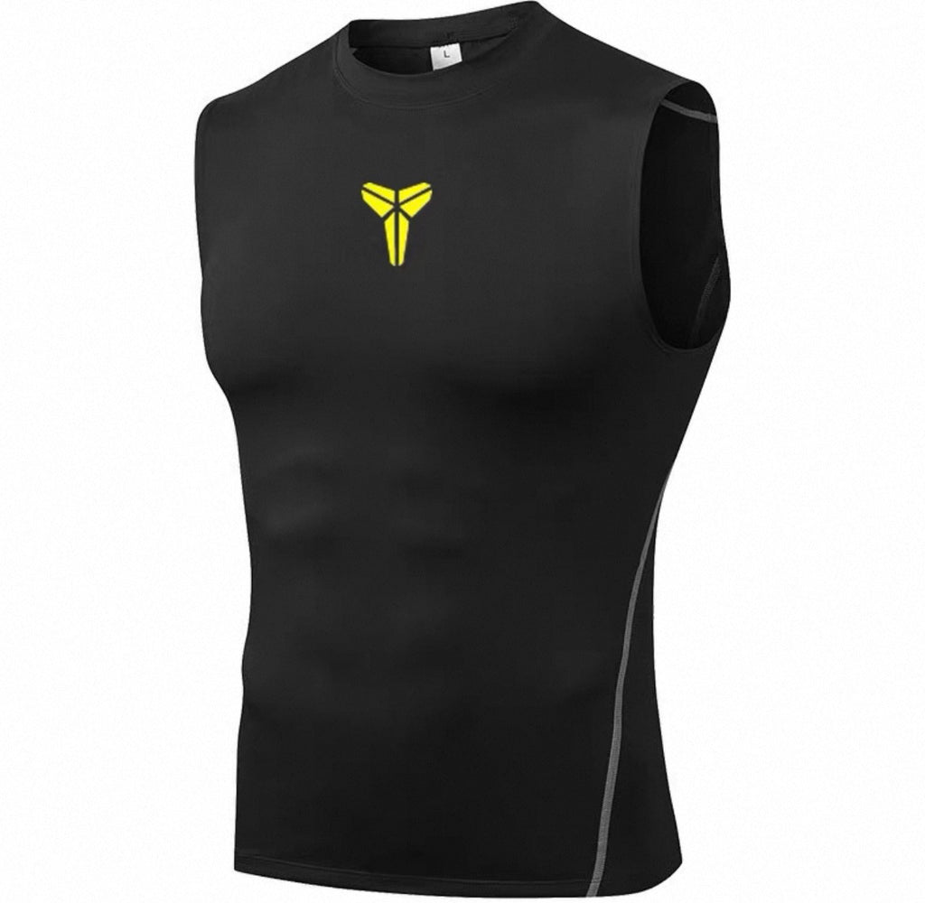 Herren Compression Sleeveless Shirt – Atmungsaktives Funktionsshirt für Training, Fitness & Running