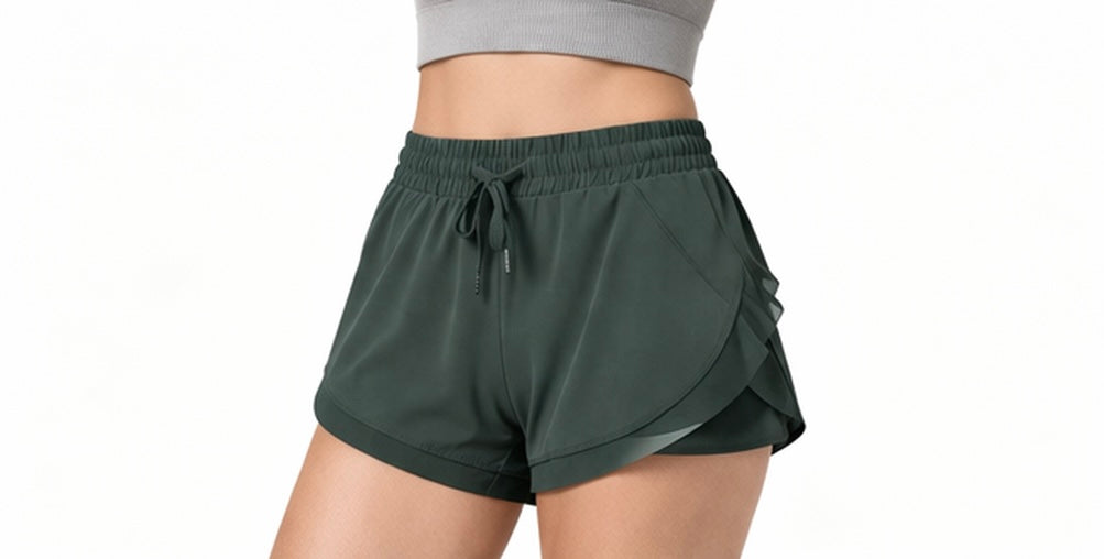 Damen Laufshorts – Lockerer Fit mit elastischem Bund