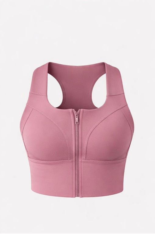 Damen Sport-BH mit Reißverschluss – Starker Halt & Komfort
