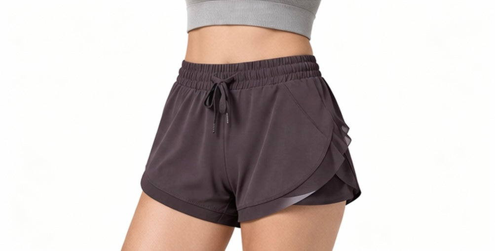 Damen Laufshorts – Lockerer Fit mit elastischem Bund