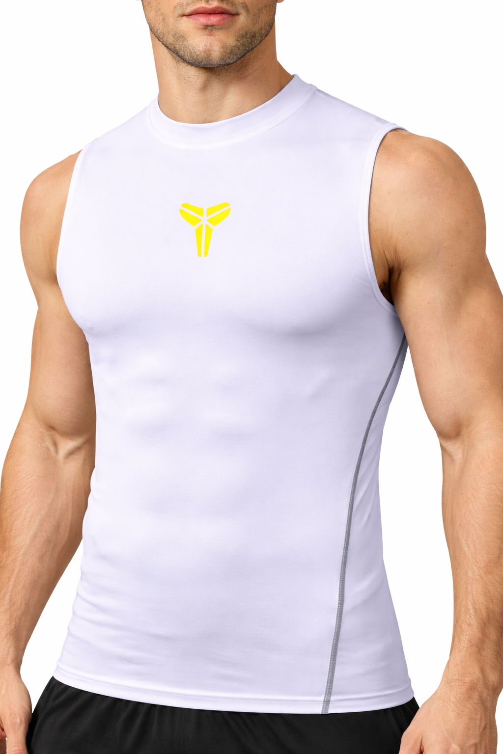 Herren Compression Sleeveless Shirt – Atmungsaktives Funktionsshirt für Training, Fitness & Running