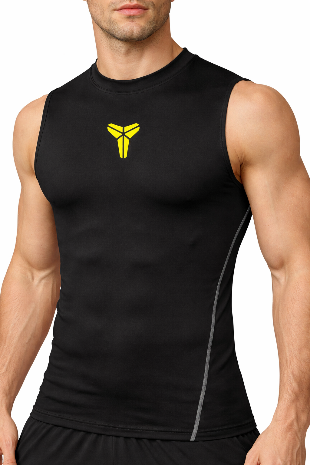Herren Compression Sleeveless Shirt – Atmungsaktives Funktionsshirt für Training, Fitness & Running