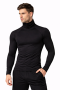 Unisex Performance Longsleeve mit integriertem Gesichtsschutz – Atmungsaktives Sport & Outdoor Shirt